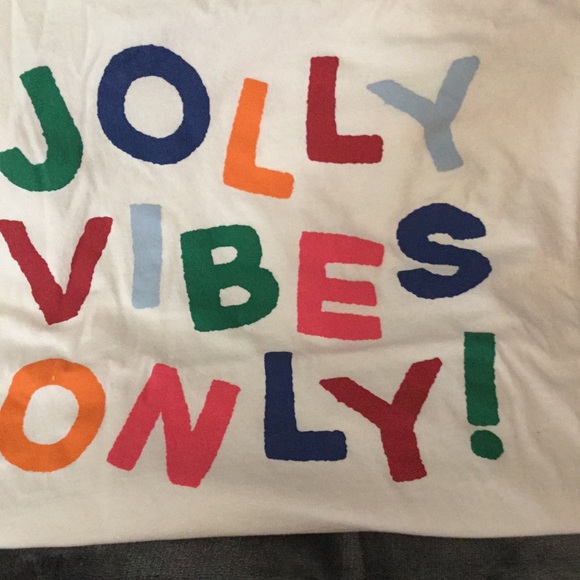 🆕 DESIGNER OLD NAVY SLEEP TEE 😴 JOLLY VIBES ONLY 😴🛍 🆕❤️ - Picture 5 of 6